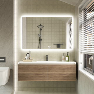 2x Badkamerspiegel met LED, CityLine, LM-130, Spiegel, 2025